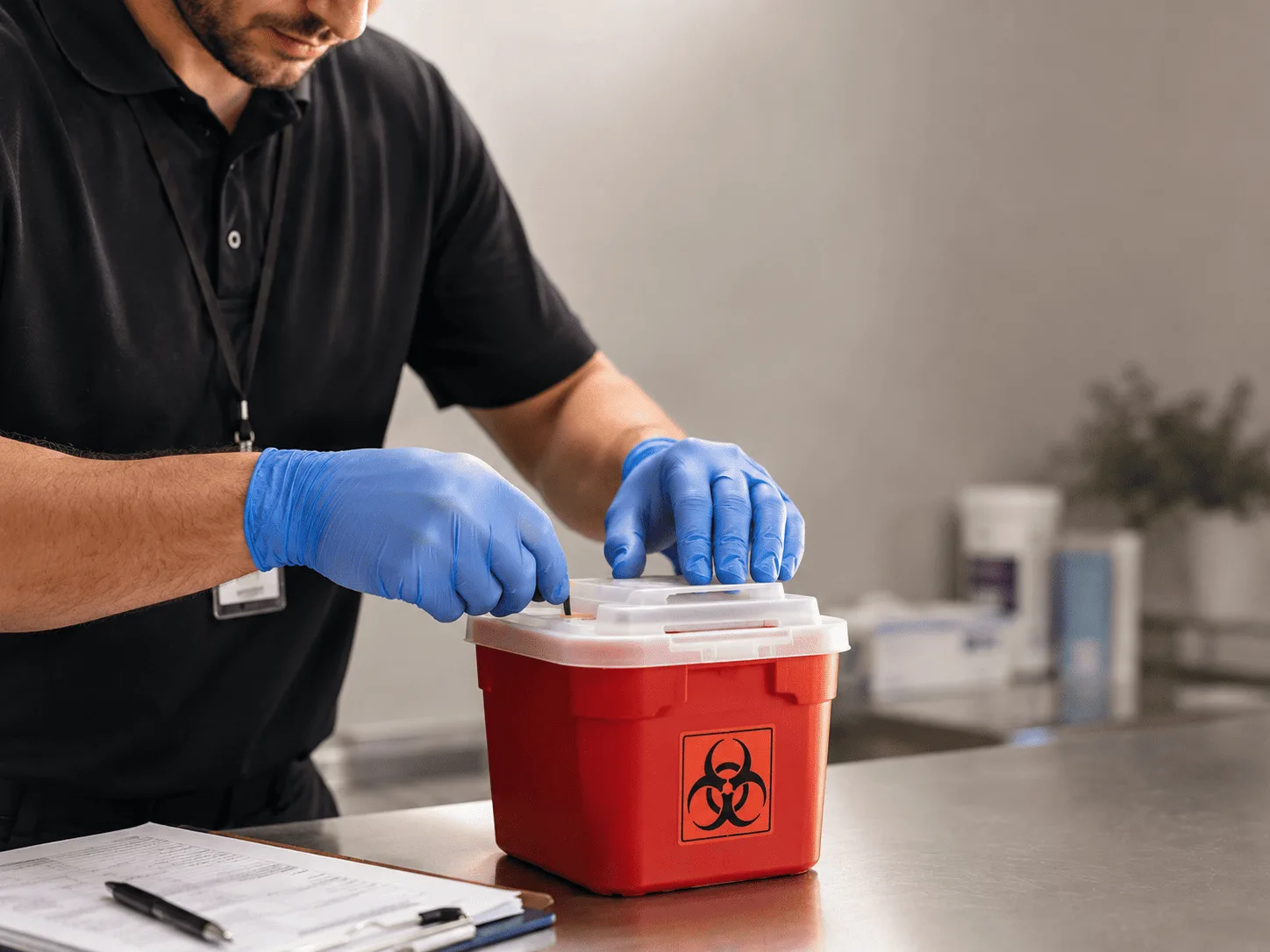 Why choose Sharps Waste Disposal in Nemours, WV